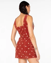 Roxy Women's Square Neck Sami Embroidered Dress