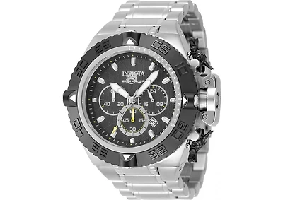Invicta Men's 48198 Subaqua Noma Iv Quartz Chronograph Gmt Quartz Black Dial Watch