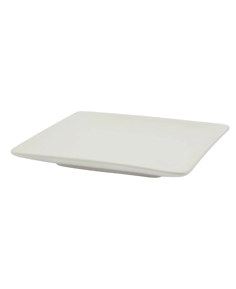 Tabletops Gallery Elegance Square Salad Plates, Set of 6, Service For 6