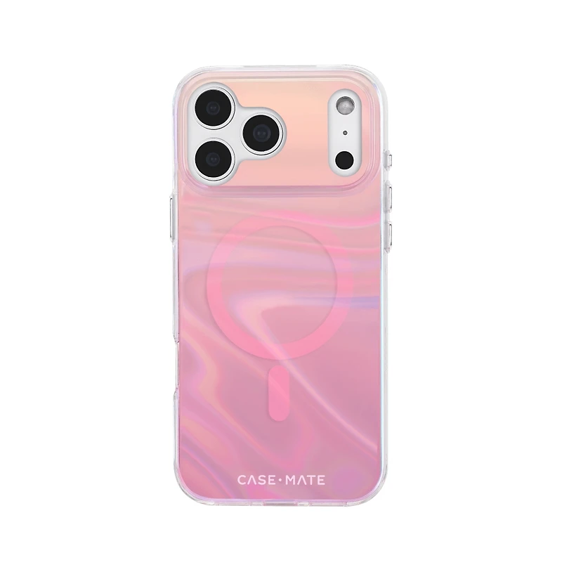 Case-Mate Peach Soap Bubble MagSafe Case for Apple iPhone 17 Pro Max
