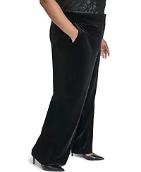 Calvin Klein Plus Wide Leg Pants
