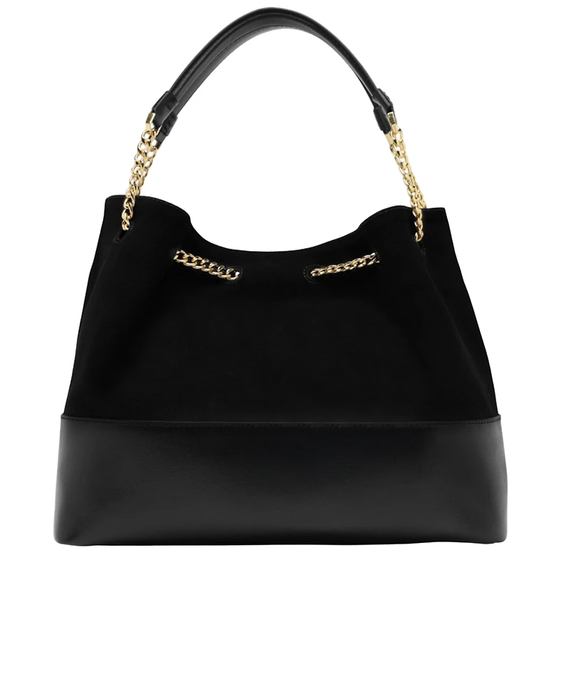 Arezzo Dallas Large Suede Hobo Bag