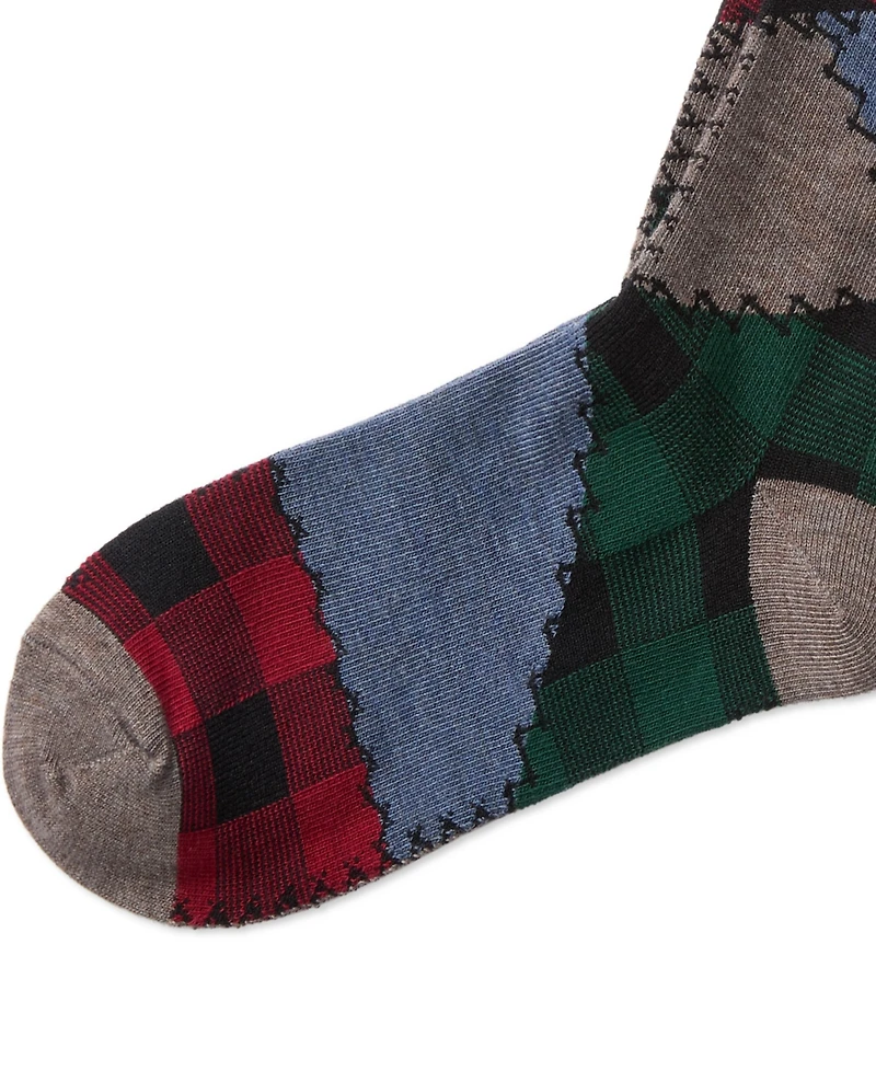 Polo Ralph Lauren Women's Patchwork Crew Socks