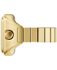 Fossil Women's Raquel Watch Ring Two-Hand Gold-Tone Stainless Steel Watch,14mm