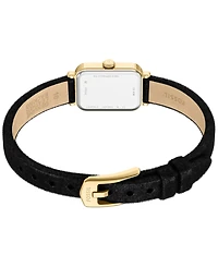 Fossil Women's Raquel Two-Hand Black Velvet Watch, 18mm