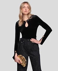 Avec Les Filles Women's Long Sleeve Top