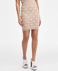 Guess Women's Sarah 4G Sweater Skirt