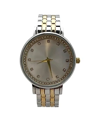Olivia Pratt Two Tone Boyfriend Style Bangle Women Watch
