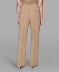 Karl Lagerfeld Paris Women's Wide-Leg Ankle Pants