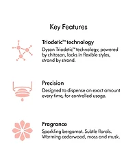 Dyson Chitosan Pre-style cream, Straight to Wavy, Rich Conditioning, 100ml