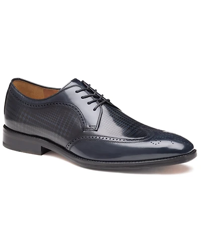 Johnston & Murphy Men's Sullivan Wingtip Round Toe Dress Shoes