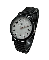 Olivia Pratt Bold Numbers and Casual Stretch Band Women Watch