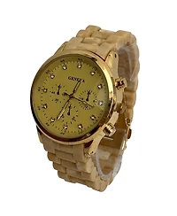 Olivia Pratt Beigee Bold Analog Women Watch