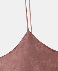 Mango Women's Jacquard Satin Nightdress