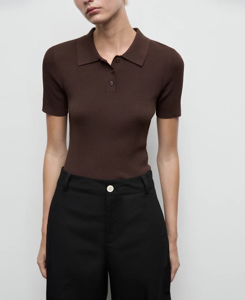 Mango Women's High-Waisted Balloon Pants