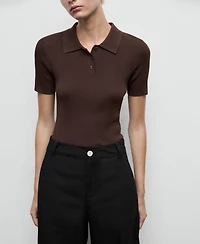 Mango Women's High-Waisted Balloon Pants
