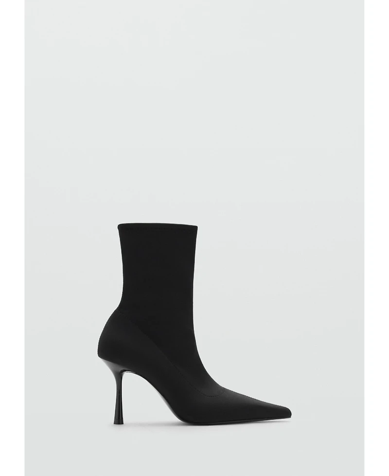 Mango Women's Heel Sock Boots