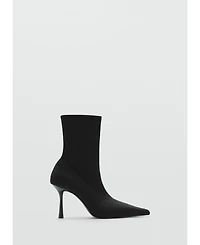 Mango Women's Heel Sock Boots