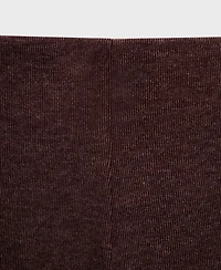 Mango Women's Elastic Waistband Knitted Pants