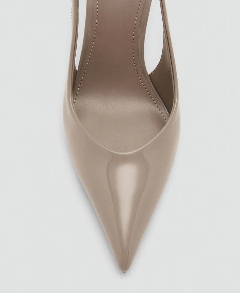 Mango Women's Patent Heeled Shoes
