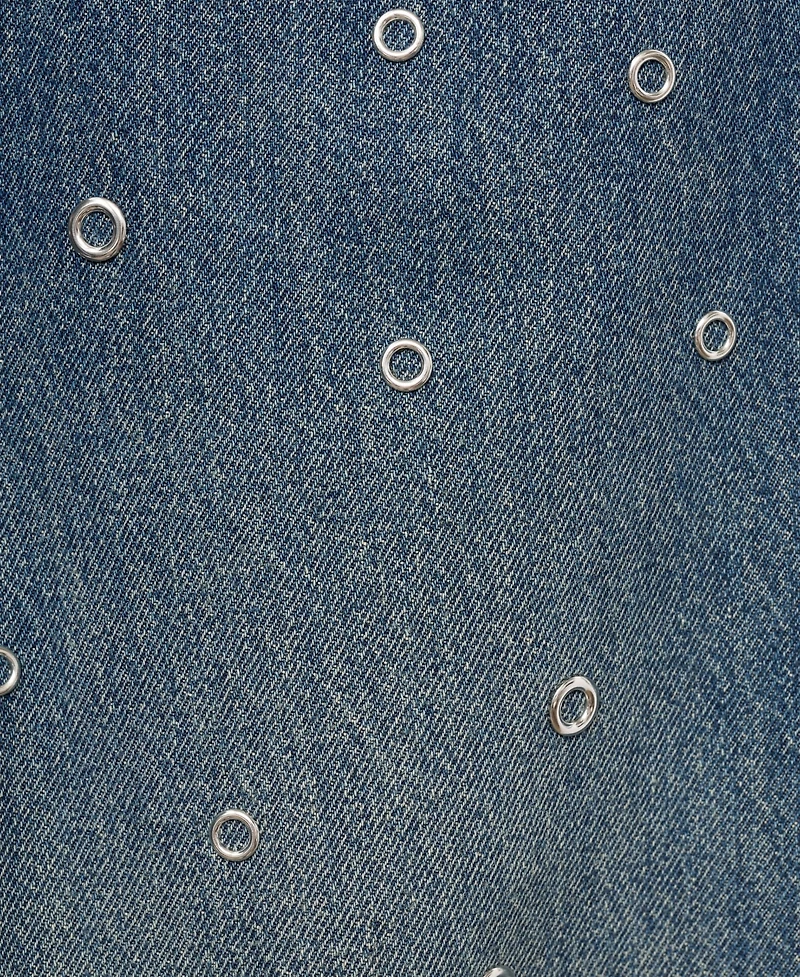 Mango Women's Eyelets Detail Balloon Jeans