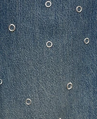 Mango Women's Eyelets Detail Balloon Jeans