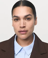 Mango Women's Straight-Fit Suit Jacket