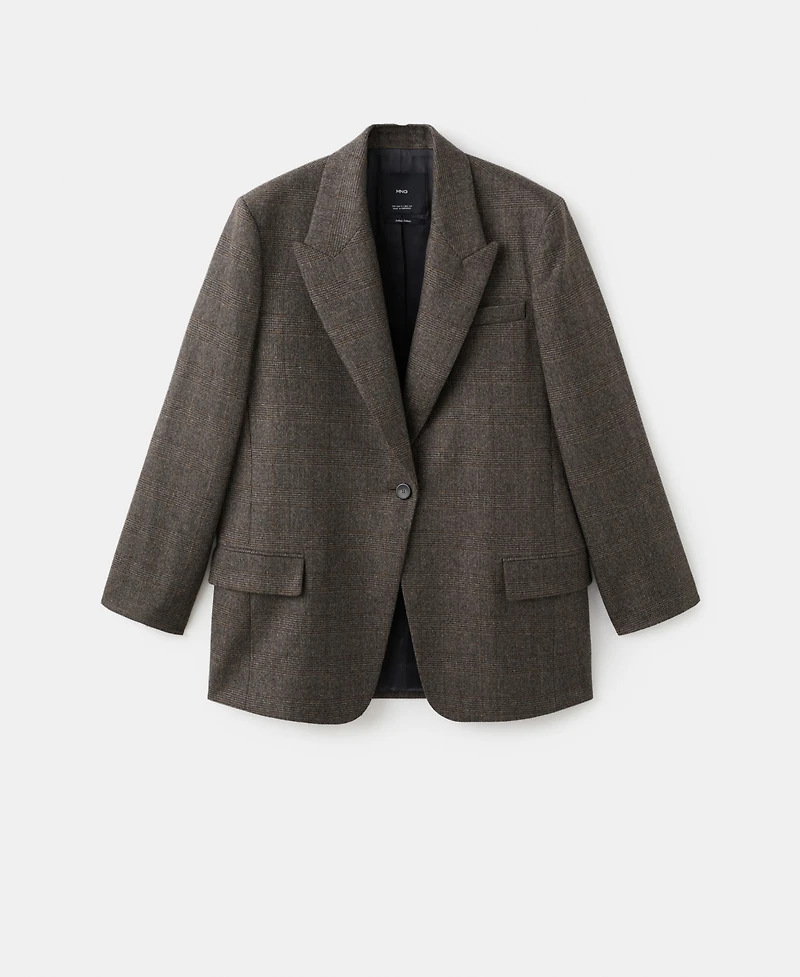 Mango Women's Wool Suit Jacket