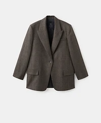 Mango Women's Wool Suit Jacket