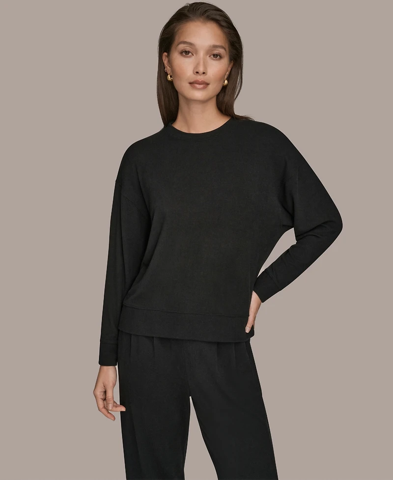 Donna Karan Weekend Women's Crew Neck Top