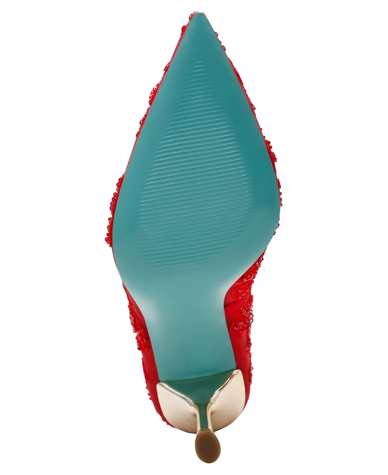 Betsey Johnson Women's Jenii Pointed-Toe Stiletto Pumps