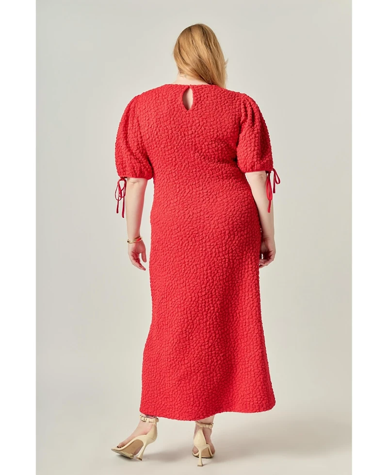 English Factory Women's Smocked Midi Dress