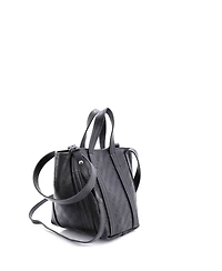 Pre-Owned Balenciaga Xs Everyday 2.0 North South Tote Logo Perforated Leather