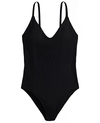 Lauren Ralph Women's V-Neck Bodysuit