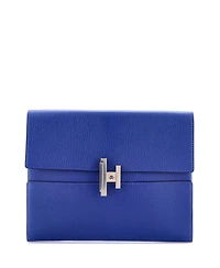 Pre-Owned HERMA‰S Cinhetic Clutch Chevre Mysore