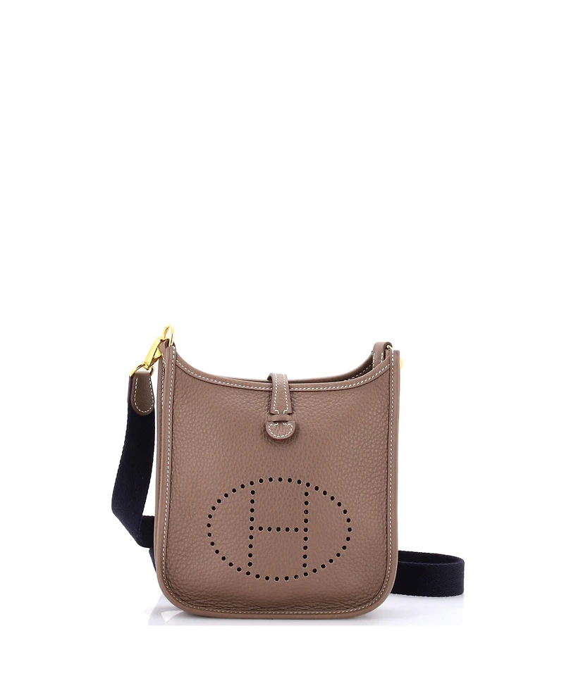 Pre-Owned HERMA‰S Tpm Evelyne Bag Gen Iii Clemence