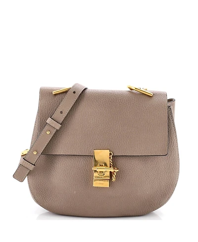 Pre-Owned Chloe Medium Drew Crossbody Bag Leather