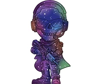 Youtooz: Modern Warfare Ii Orion Ghost Vinyl Figure #2