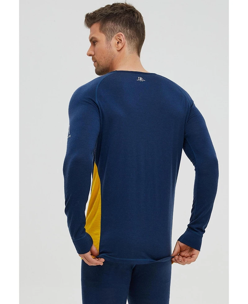 Bellemere New York Men's Bellemere Base Layer Thermal Top