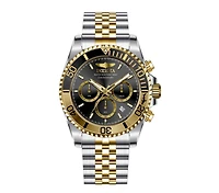 Invicta Men's 49837 Pro Diver Quartz Chronograph Black Dial Watch