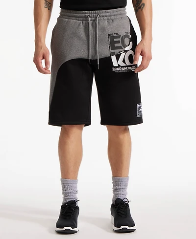 Ecko Unltd Men's Hodad Fleece Regular Fit Shorts