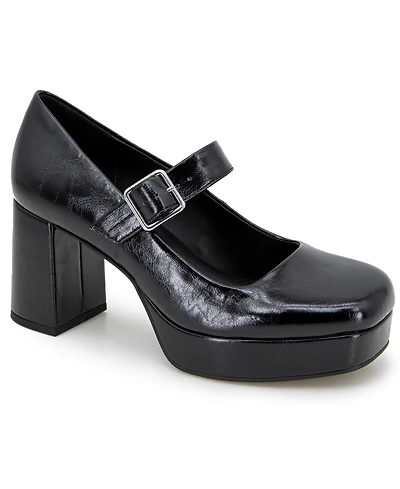 Kenneth Cole Reaction Klair Jewels Platform Mary-Jane Pumps