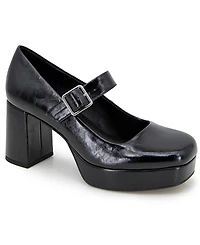 Kenneth Cole Reaction Klair Jewels Platform Mary-Jane Pumps