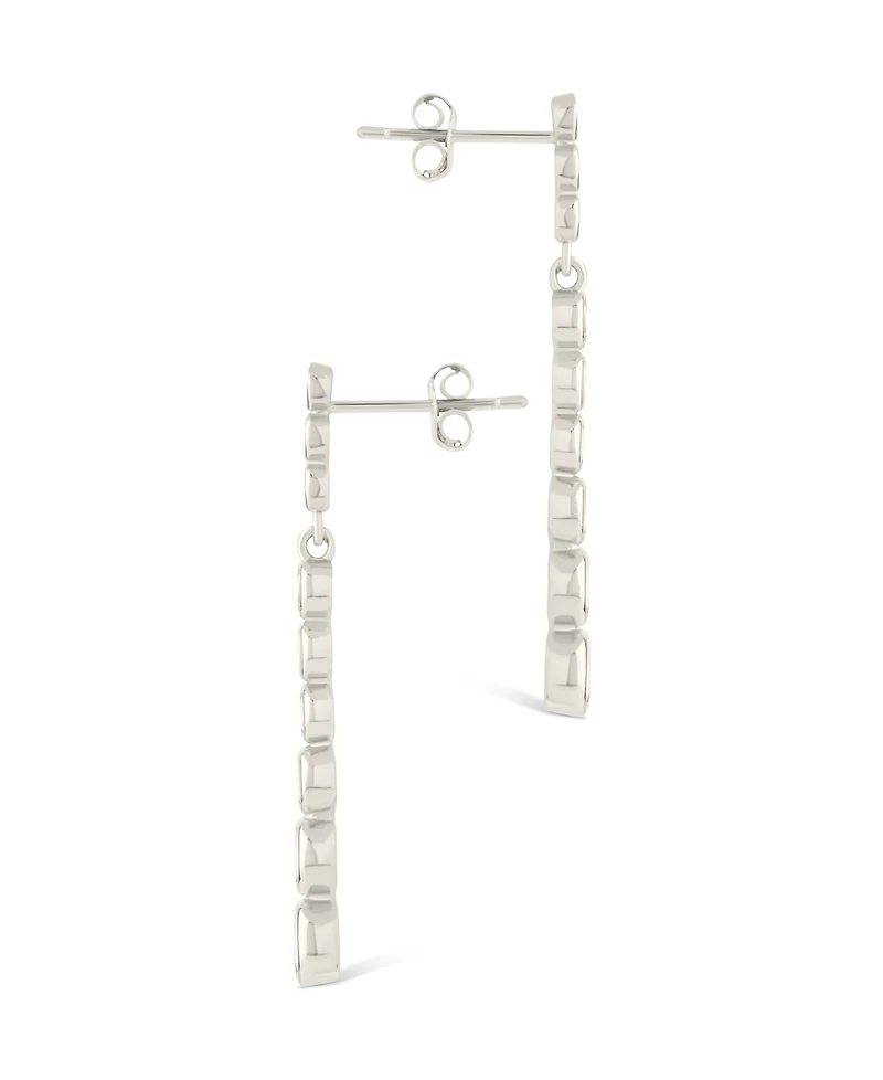 Sterling Forever Sterling Silver Ianthe Brilliant Cut Cz Dangle Earrings