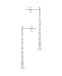 Sterling Forever Sterling Silver Ianthe Brilliant Cut Cz Dangle Earrings