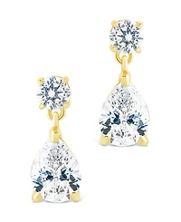 Sterling Forever Sterling Silver Imogen Cz Studs