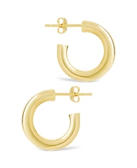 Sterling Forever Silver Marisa Polished Stud Earrings