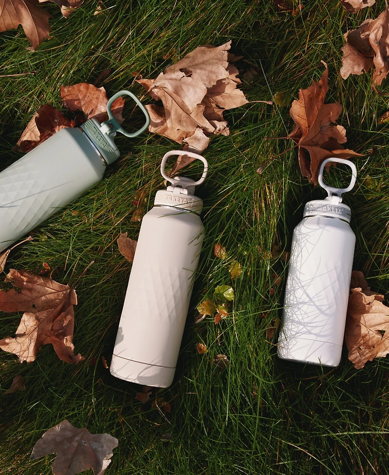 Takeya Sport oz. Triple-Insulated Water Bottle with Straw Lid