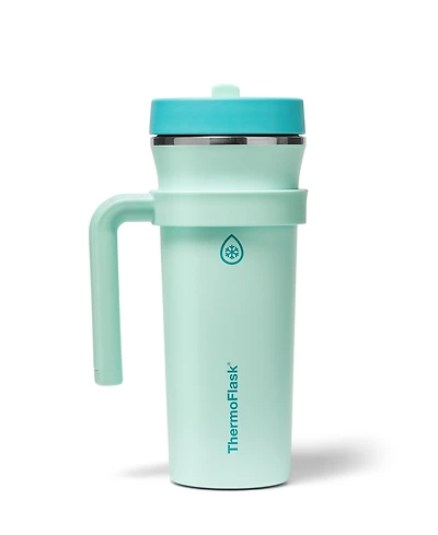 ThermoFlask 32 oz. Insulated Straw Tumbler with Removable Handle