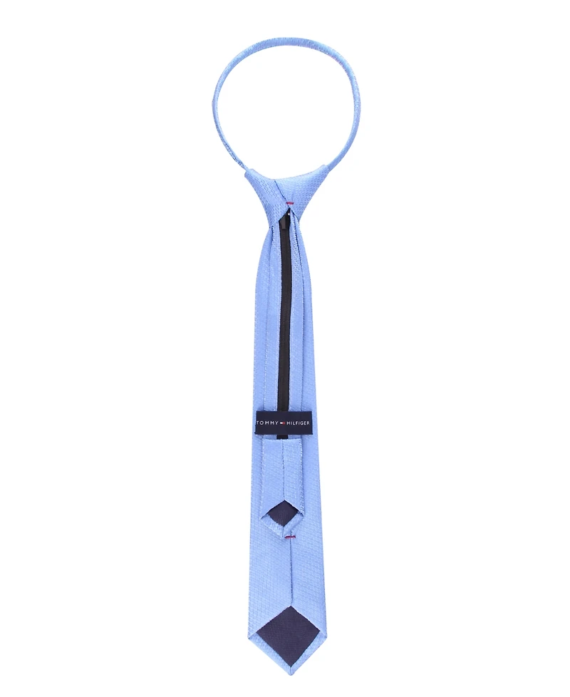Tommy Hilfiger Boys Pre-Tied Solid Pattern Tie